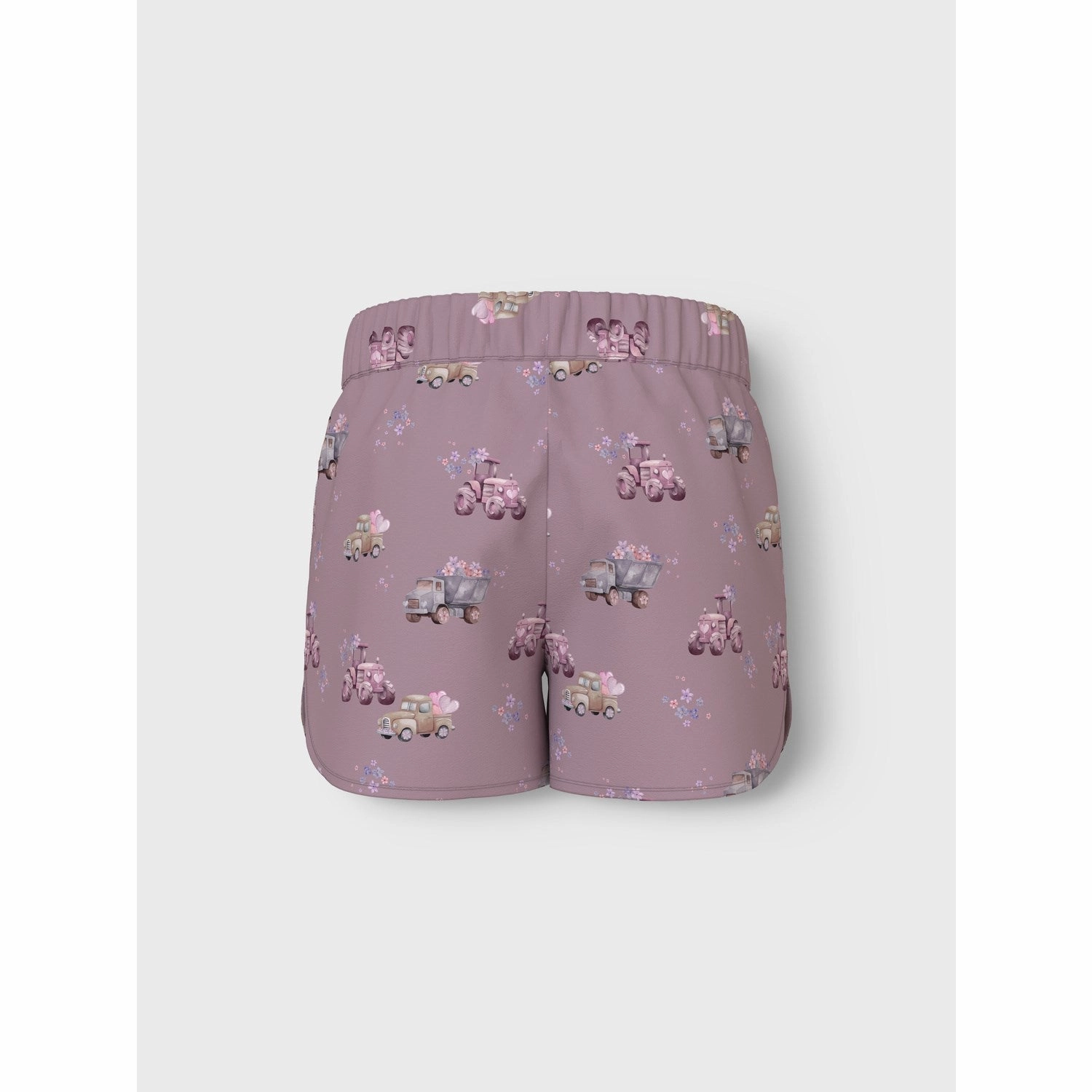 Sports use embroidery details Name It Elderberry Helga Shorts