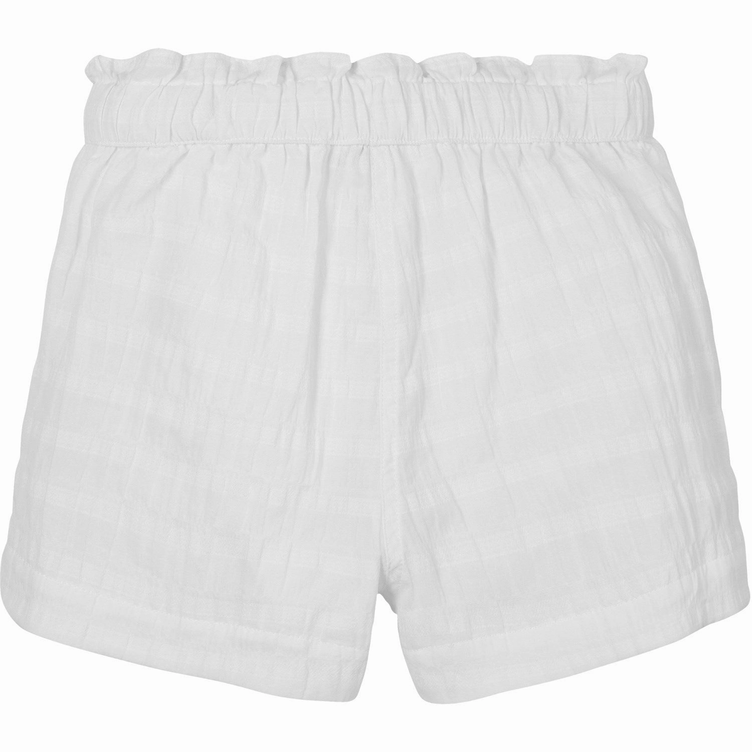 Tommy Hilfiger White Textured Cotton Shorts Chill Style Waterproof Feature