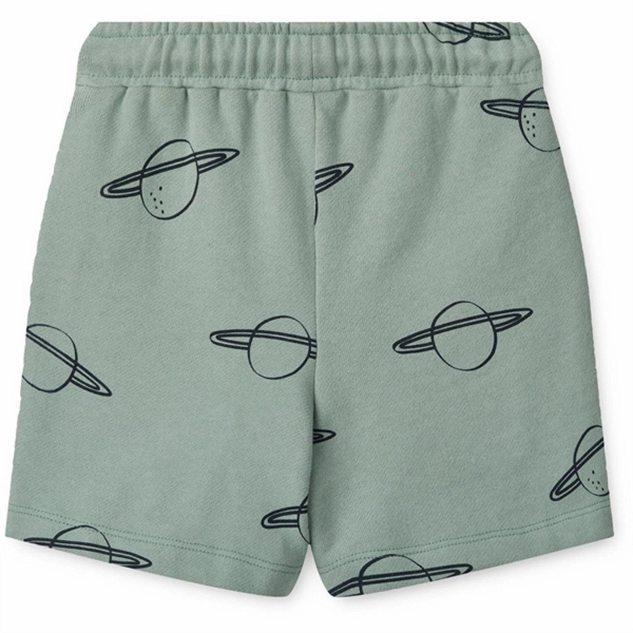 Liewood Planets/Peppermint Gram Printed Sweat Shorts Lounge Fit