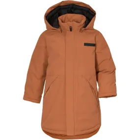 DualVentilation Zippers Didriksons Acorn Brown Timon Kids Parka
