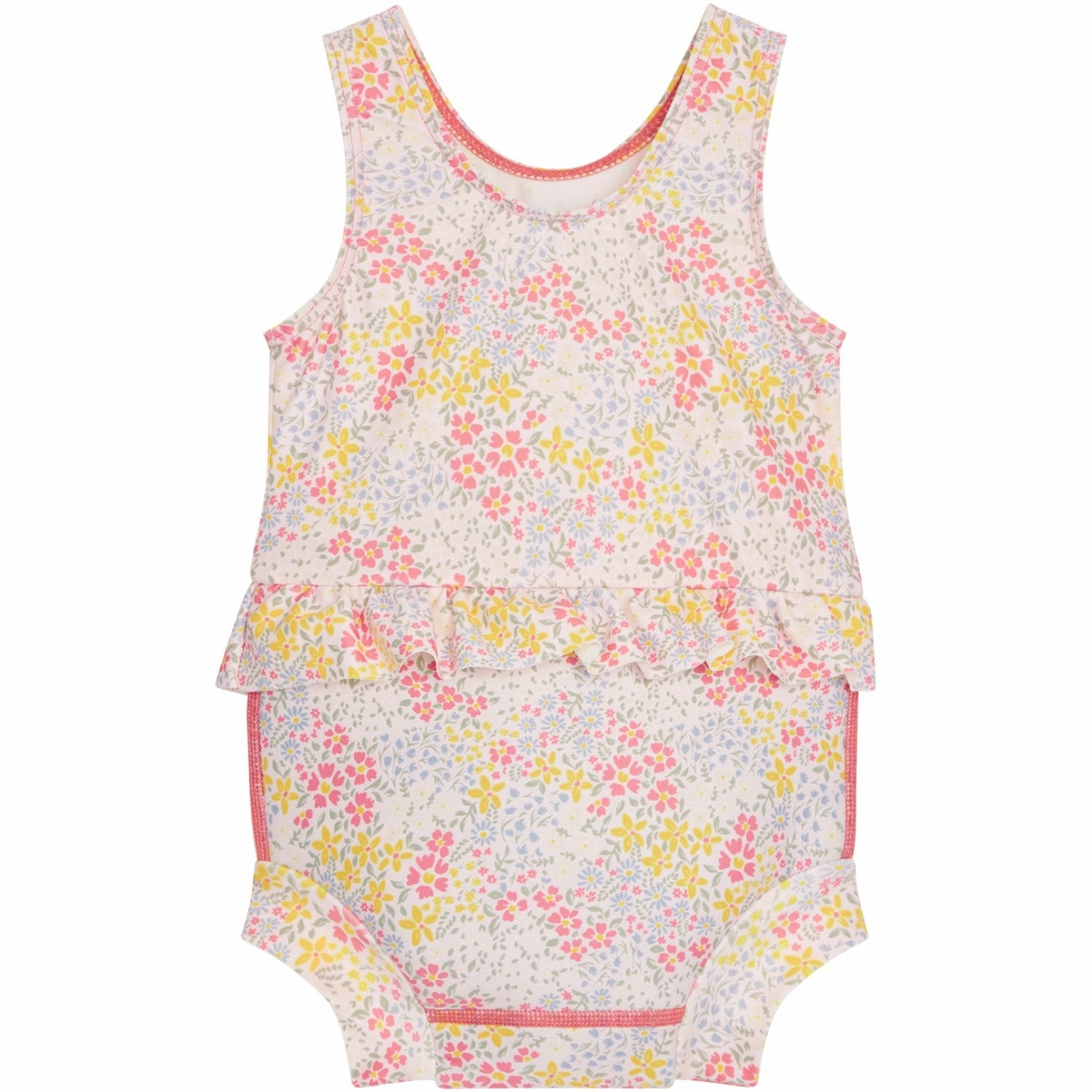 Hust & Claire Soft Pink Maddie Bathing suit Tropical Resort Tropical Wear