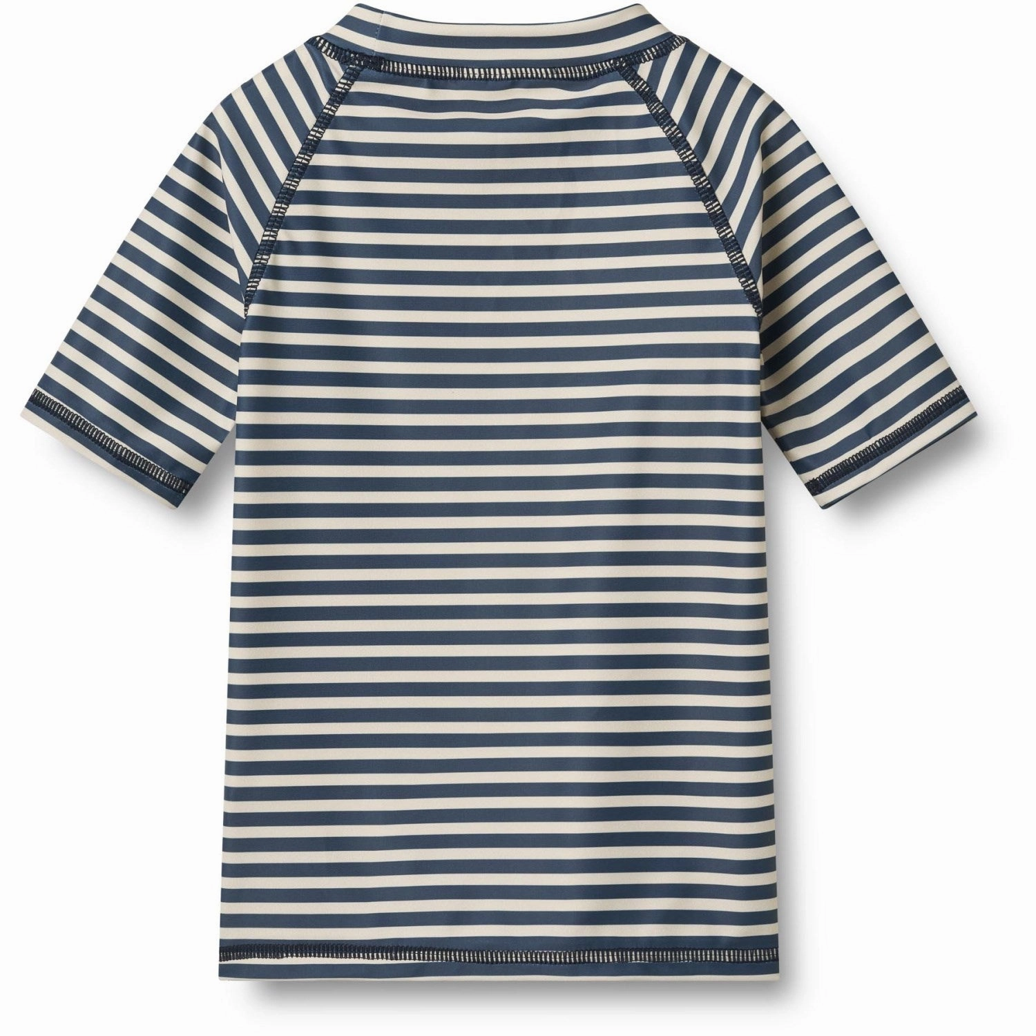 Wheat Blue Stripe Swim T-Shirt S/S Jackie Bandeau-Style