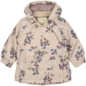 Petit Piao Blackberry AOP PPDard Winter Jacket Ornamental Comb