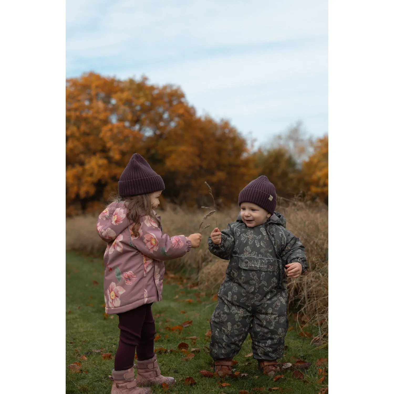 Classy day-to-night wear Petit Piao Oak AOP PPDard Snowsuit