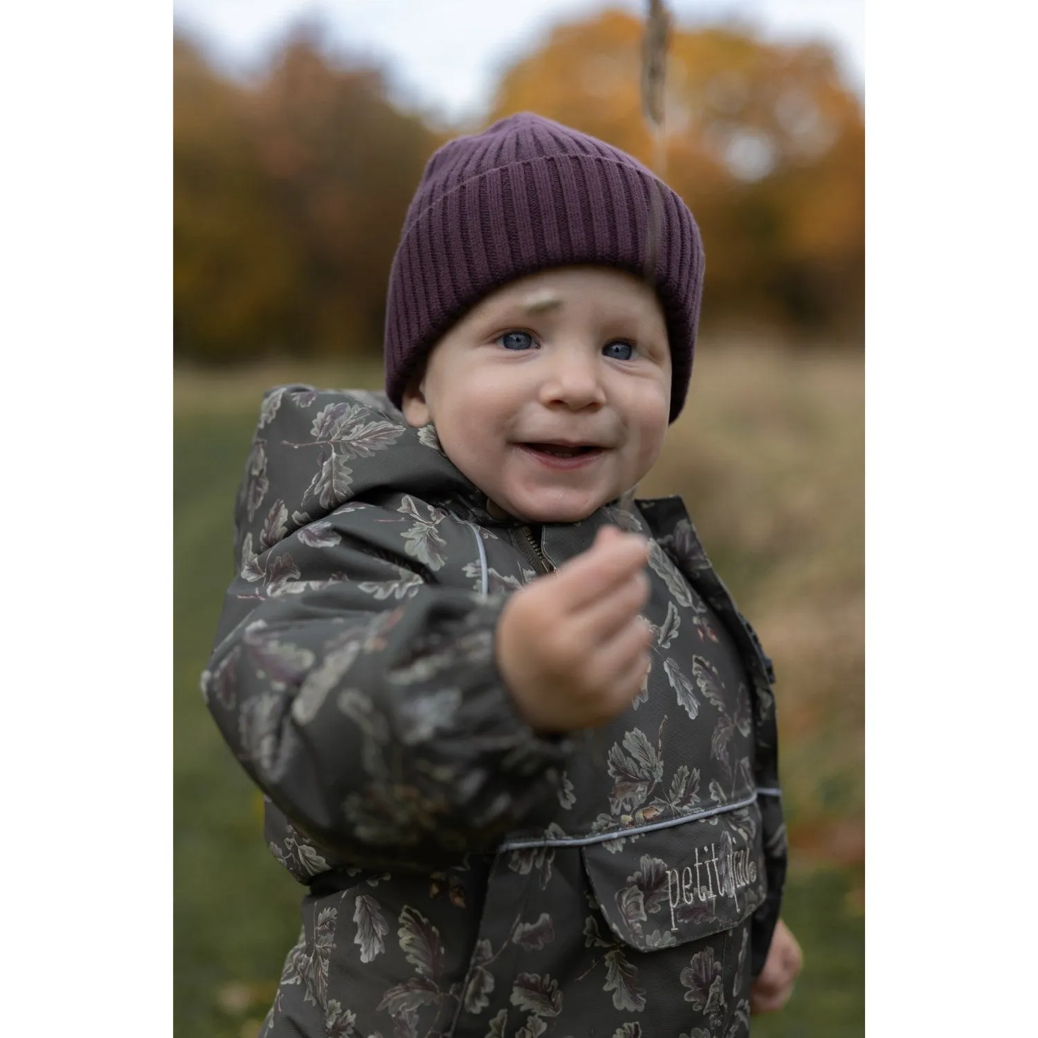 Petit Piao Oak AOP PPDard Snowsuit Stylish printed top