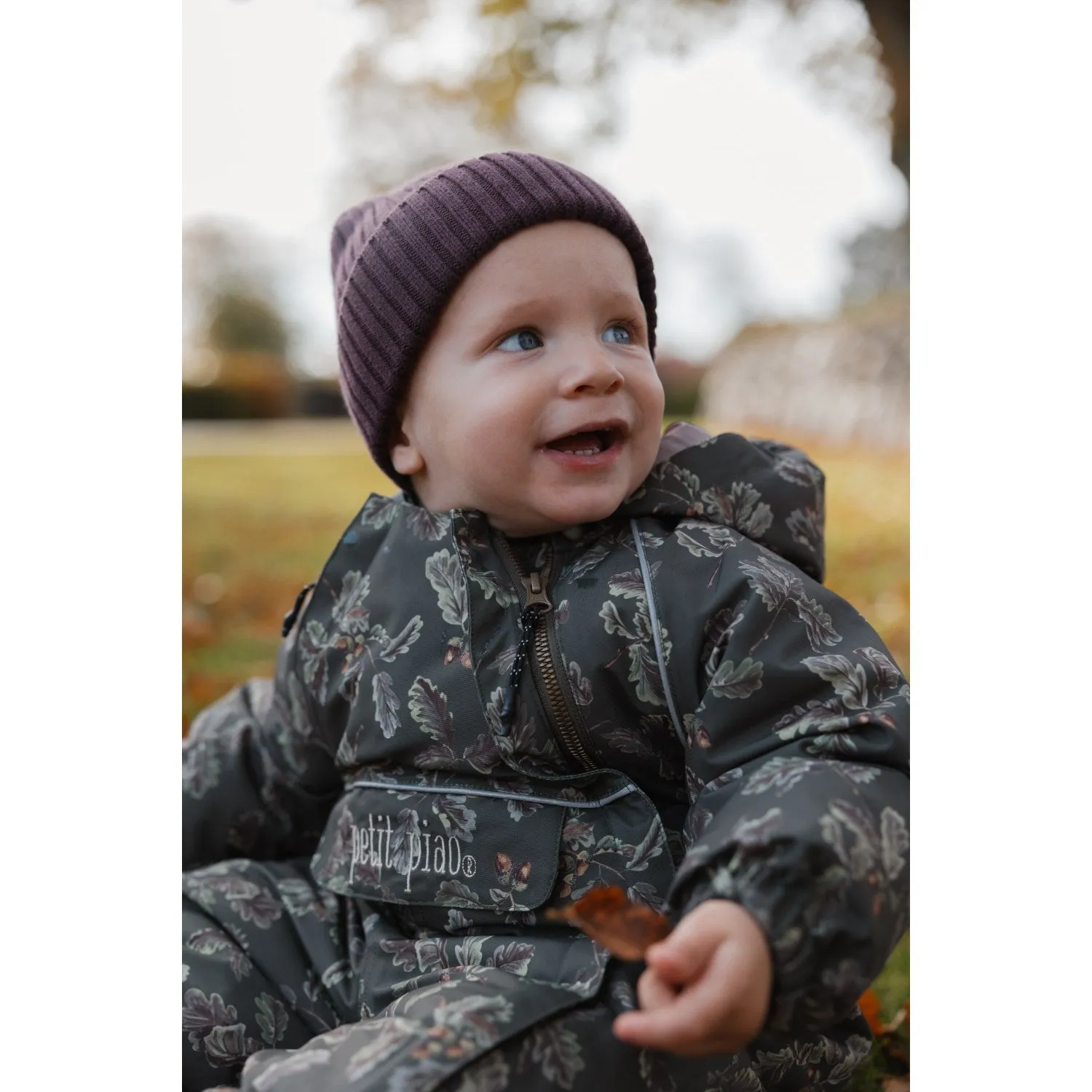 Petit Piao Oak AOP PPDard Snowsuit hypoallergenic Skin-friendly