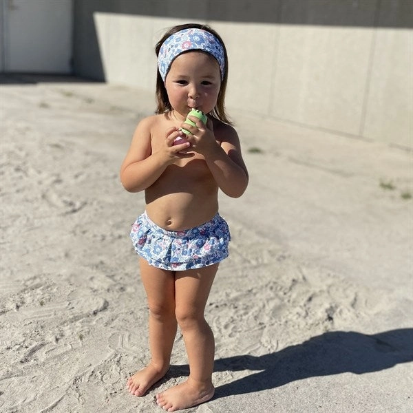 Breathable Mesh Panels Family Swimwear Petit Crabe Betsy B Ida Baby Swim Nappies Liberty? fabric