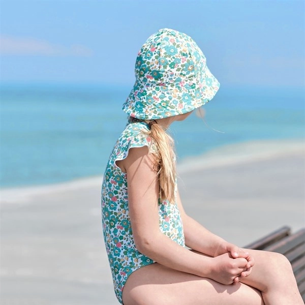 Petit Crabe Betsy D Beaa Swimsuit Liberty? fabric Seaside Fashion Smooth Lock Zippers