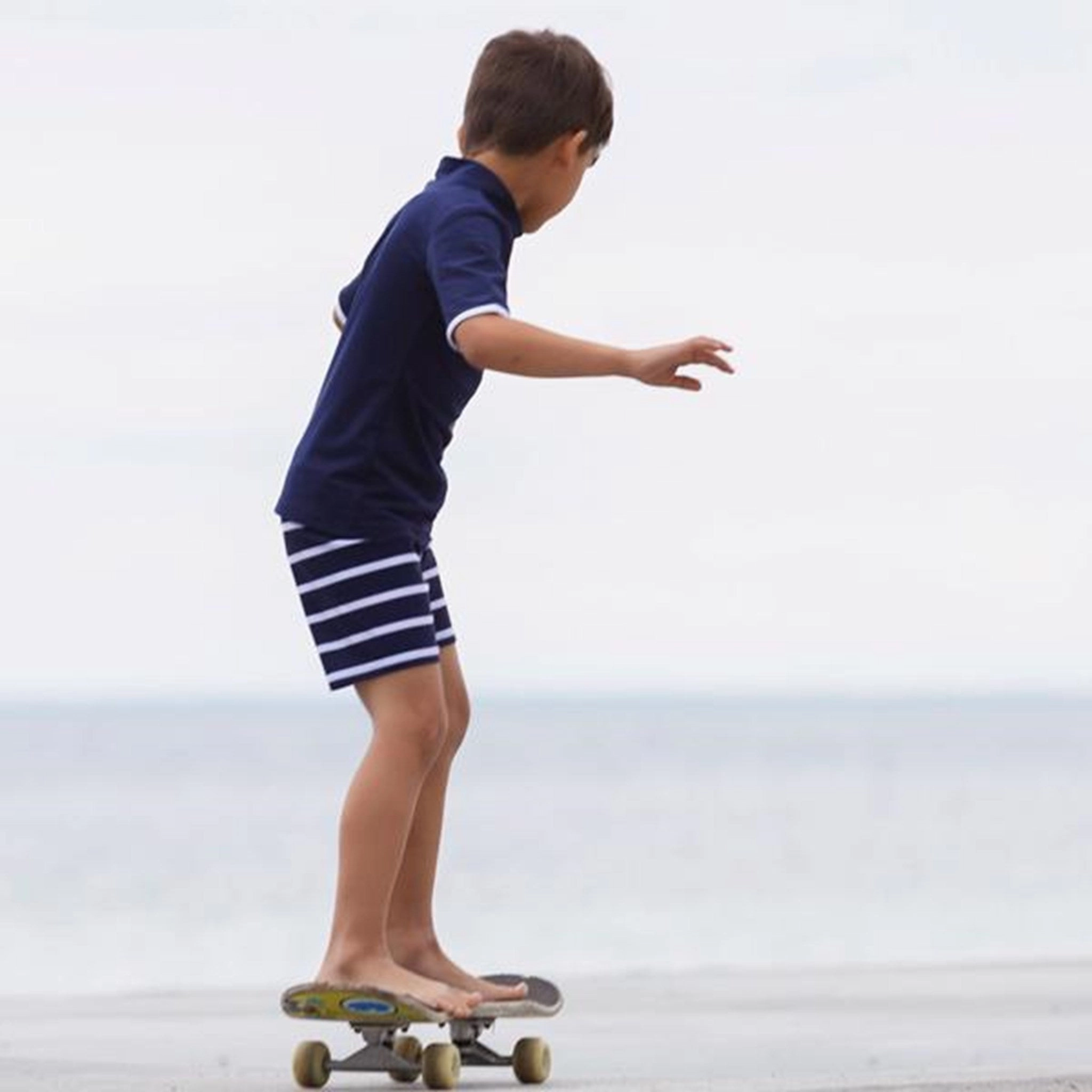 Quick Release Fasteners Petit Crabe Blue/White Alex UV Shorts