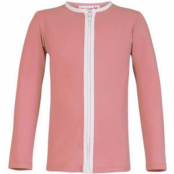 Petit Crabe Lemonade Etoile Swim Shirt Smooth Lock Zippers Summer-Festival