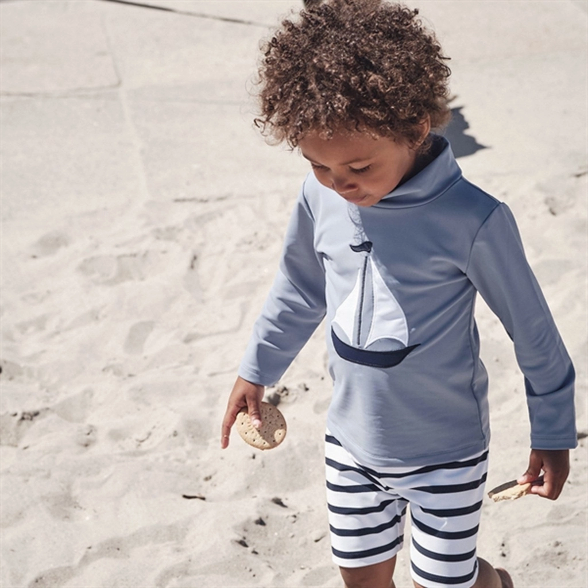 Petit Crabe Petrol Casey Swim Shirt Pool Fashion Water Play