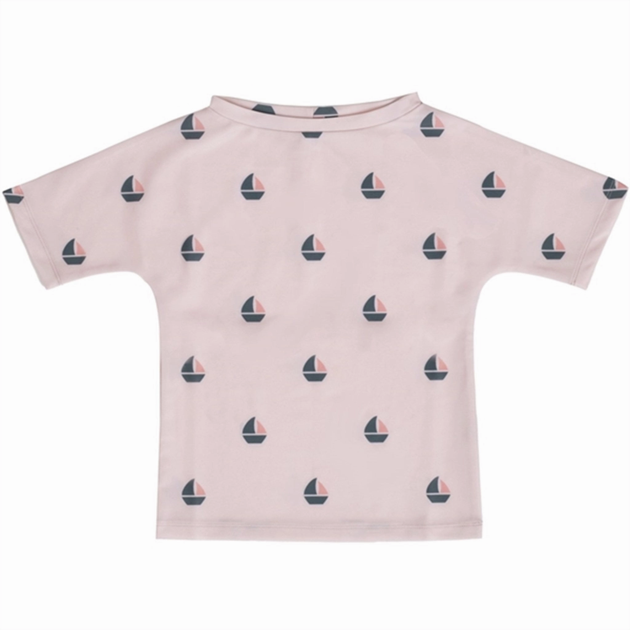Petit Crabe Rose Boat Luna Swim Shirt Adjustable drawstring