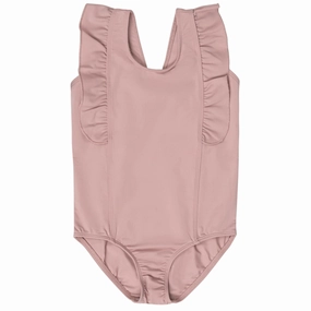 Practical Design Petit Crabe Rose Nude Swimsuit