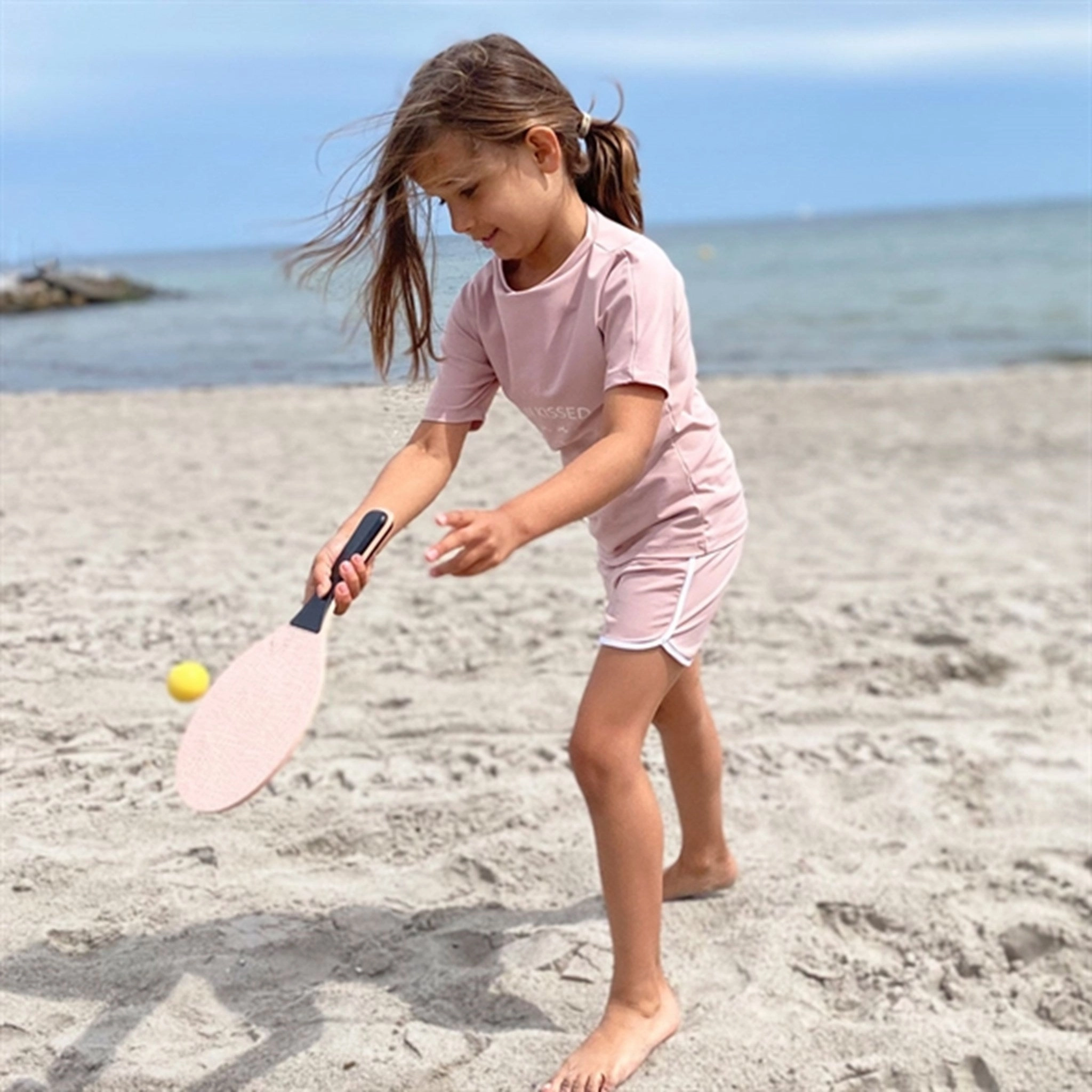 Petit Crabe Rose Nude/White Alexa UV Shorts Quick Dry Technology