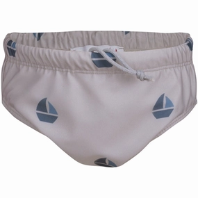 Two-Tone Style Petit Crabe Sand Boat Leo Swim Brief