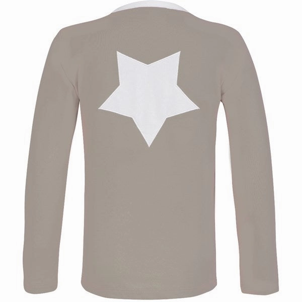 Shimmer-Effect Petit Crabe Taupe Etoile Swim Shirt