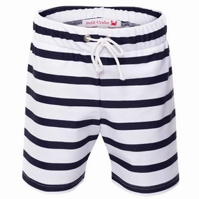 Wave Defying Clasp Petit Crabe White/Blue Alex UV Shorts