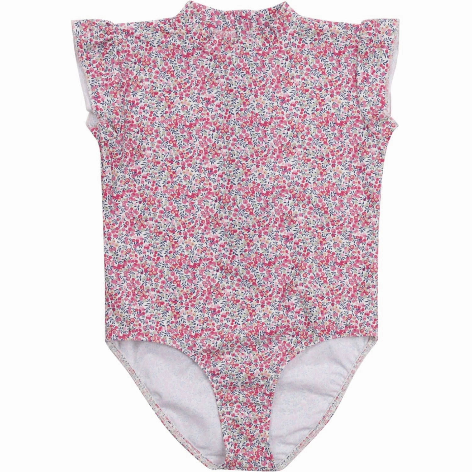 Petit Crabe Wiltshire Bud Beaa Swimsuit S/S - Made With Liberty Fabrics Quick Evaporating Fabric