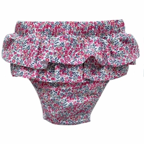 Seaside Fun Petit Crabe Wiltshire Bud Ida Swim Nappy - Made With Liberty? Fabric