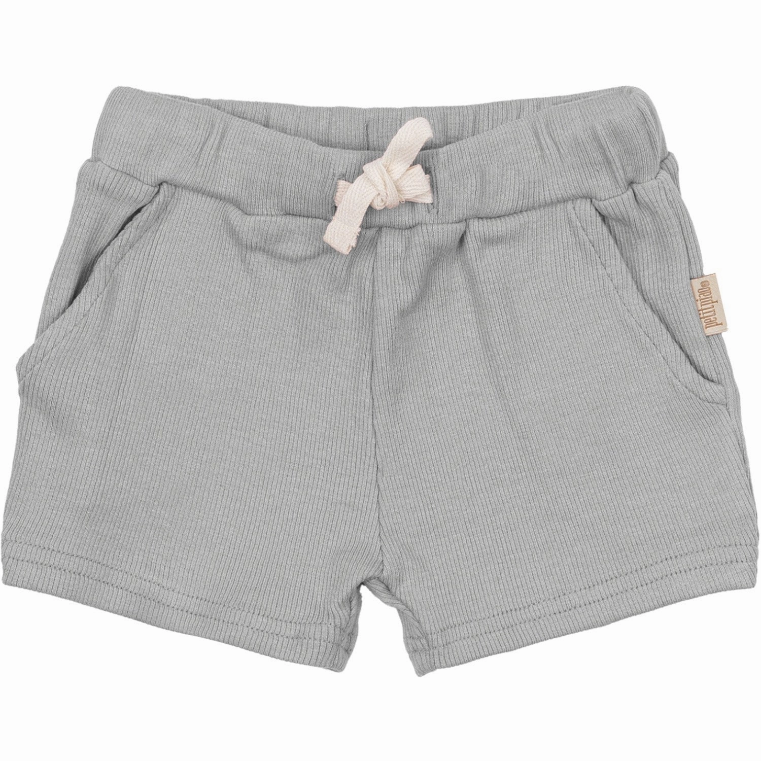 Petit Piao Blue mist Shorts Modal On Trend Sporty Vibes