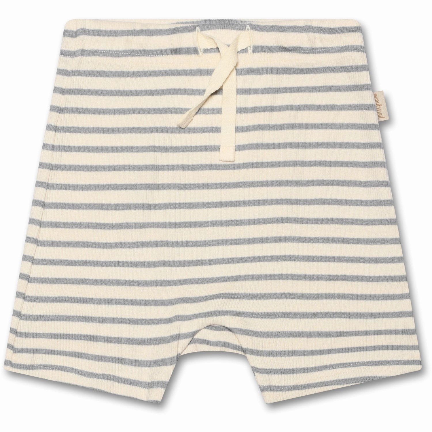 Daily Fit Wool blend Petit Piao Blue mist Shorts Modal Striped