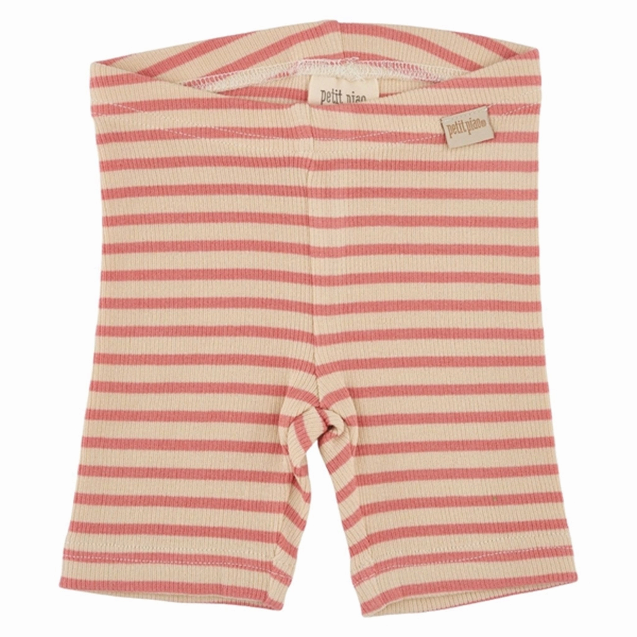 Stay Cool Technology Petit Piao Dark Peach/Cream Shorts Modal Striped