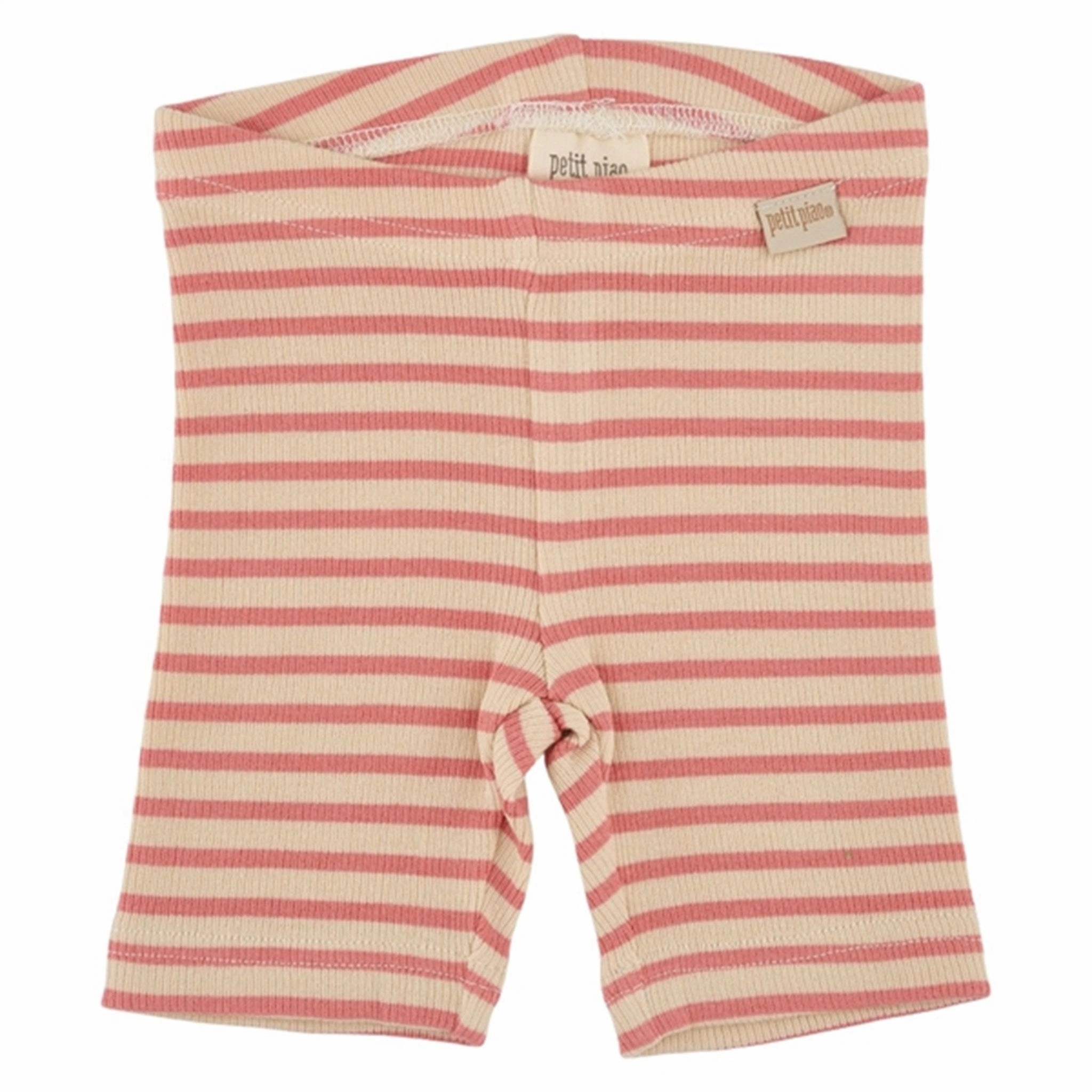 Outdoor Ready Petit Piao Dark Peach/Cream Shorts Modal Striped