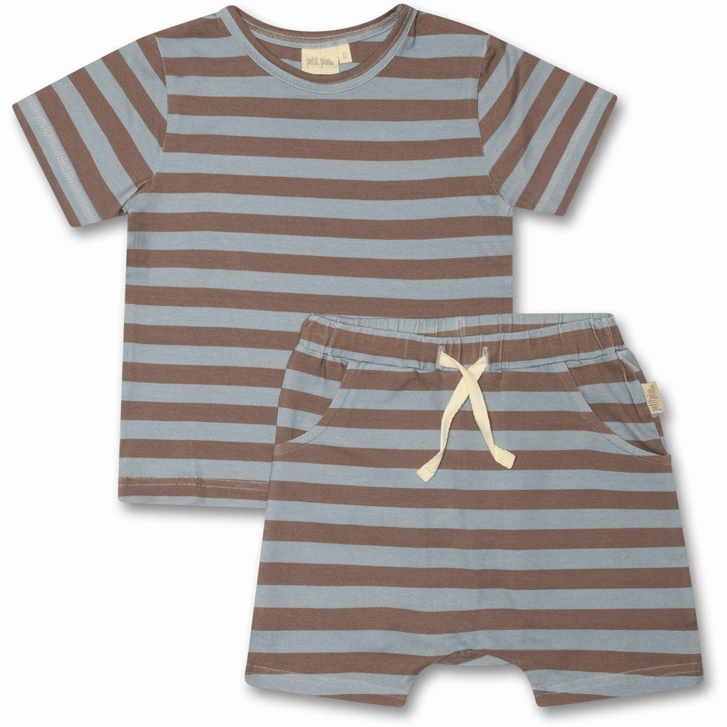 Quick Dry Fabric Petit Piao Tuscany Shorts Set Printed