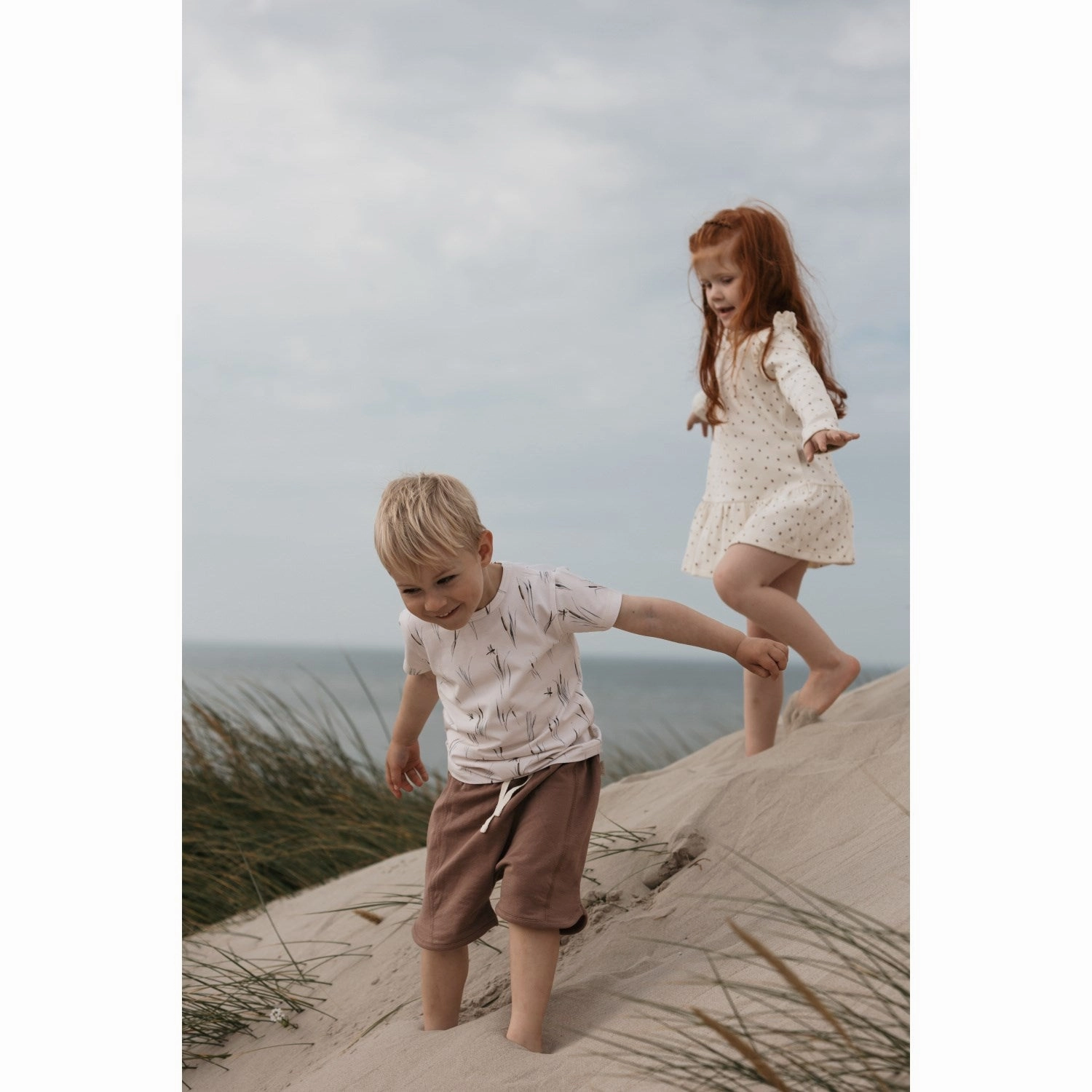 Petit Piao? Tuscany Sweat Shorts Line Double Layered Knees