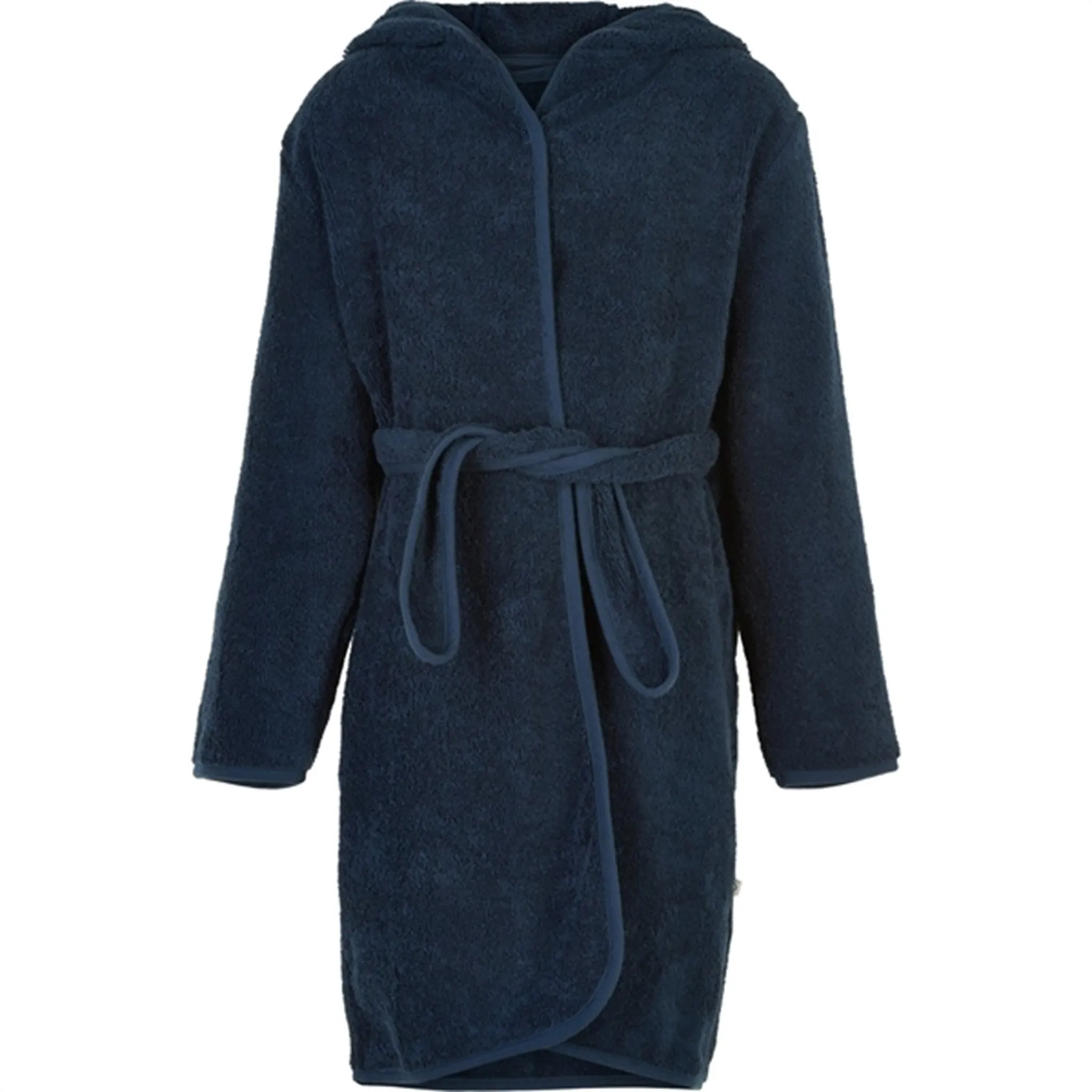 Pippi Bathrobe Dress Blues Comfy Texture Cozy Cut