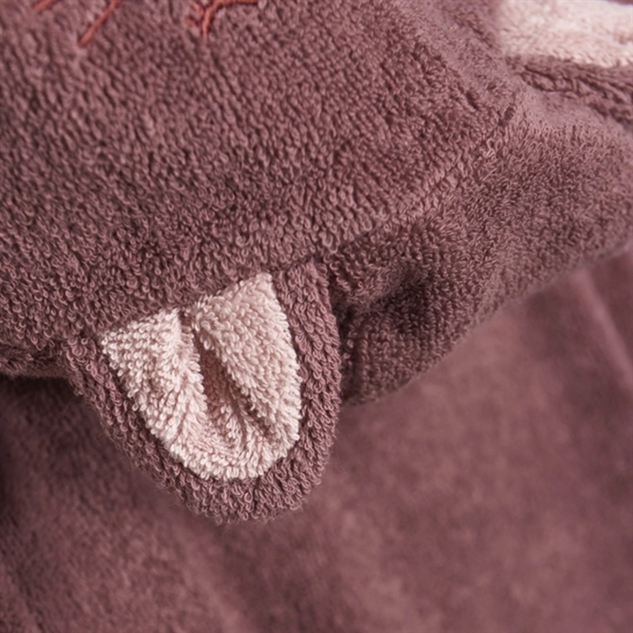 Pippi Bathrobe Rose Brown Neutral Shades evening relaxation