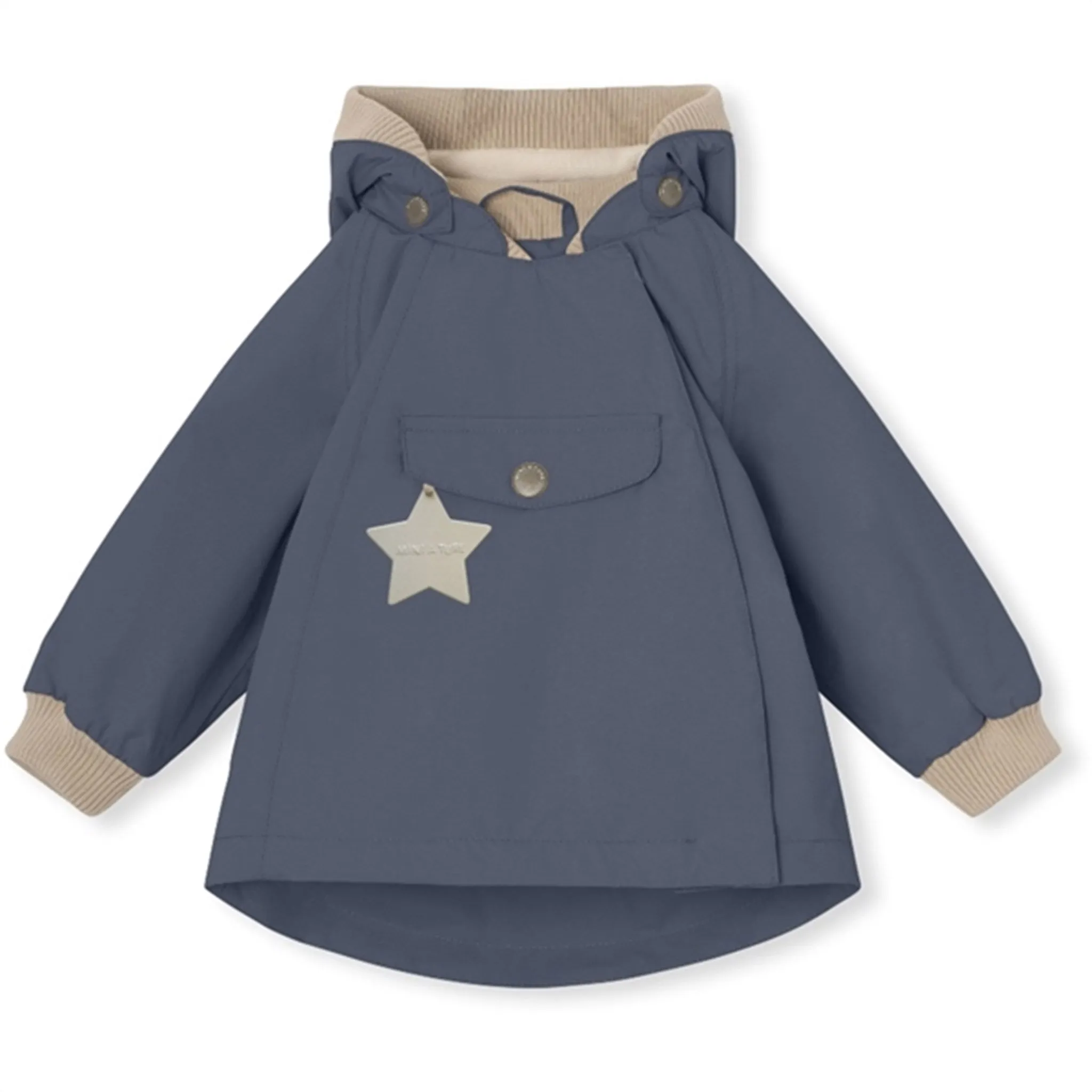 Determination MINI A TURE WAI Spring Jacket w/Fleece Lining Ombre Blue