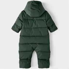 Name it Deep Forest Medow Pramsuit Versatile-Style Smooth-Lining
