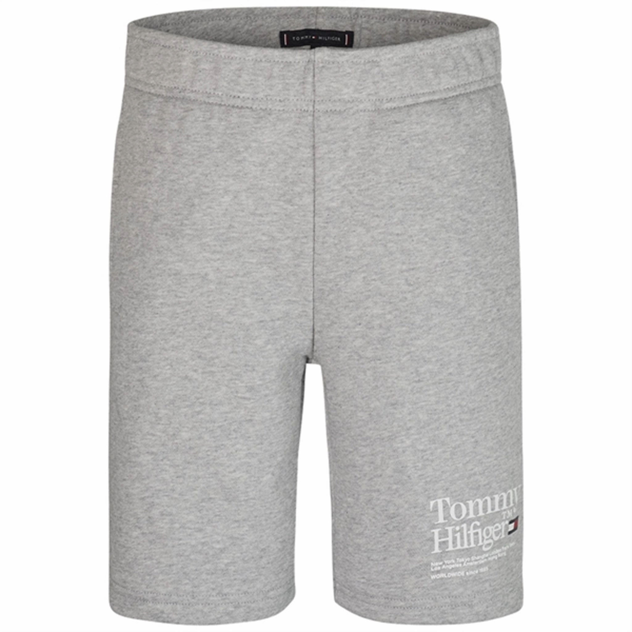 garden party wear Tommy Hilfiger Timeless Tommy Sweat Shorts Light Grey Heather
