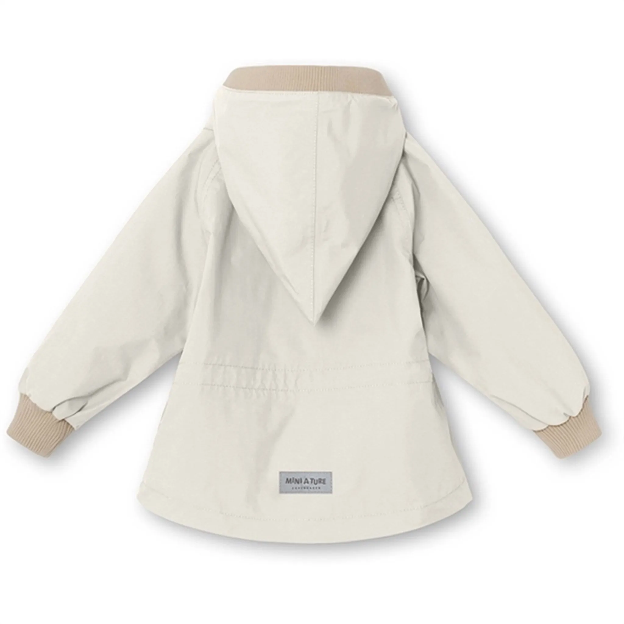 MINI A TURE Wai Spring Jacket White Swan Luxury Barrier Seam Construction