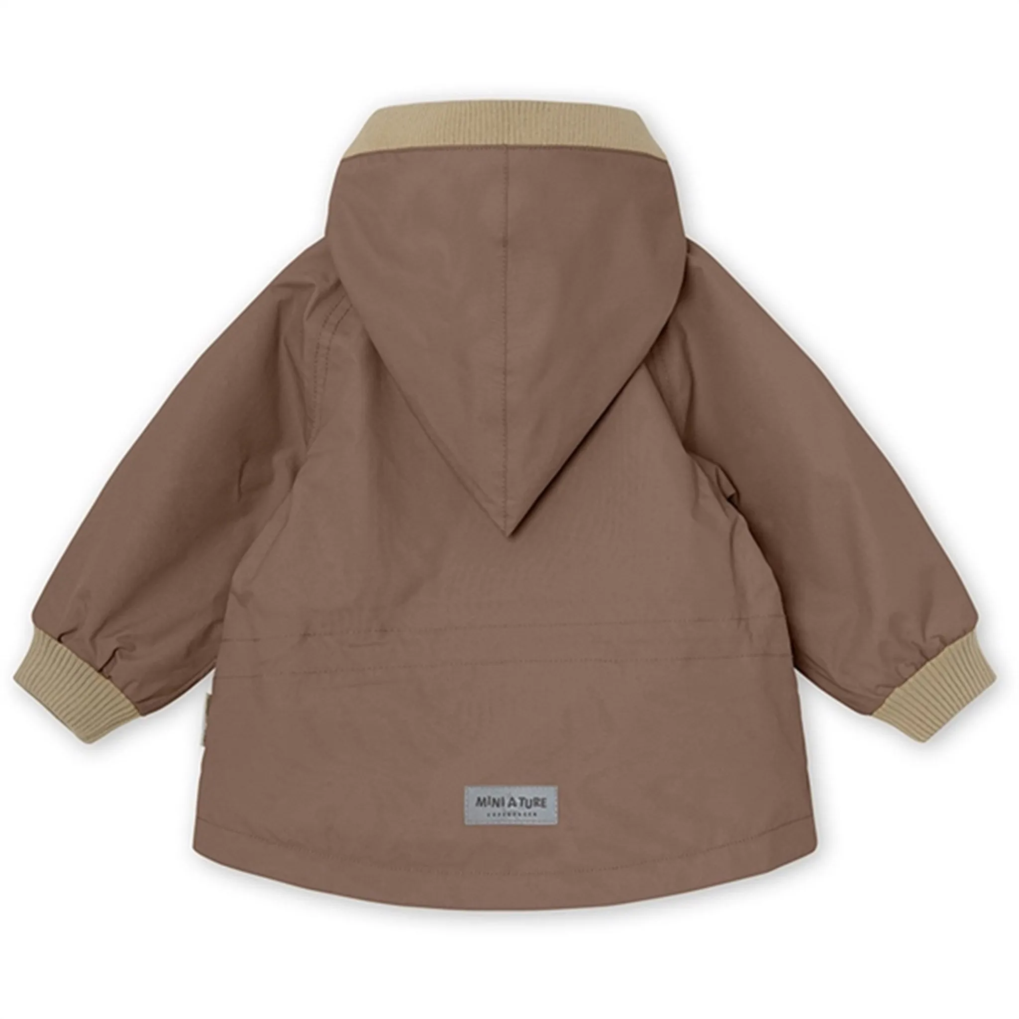 Connect Analysis MINI A TURE Wai Spring Jacket w/Fleece Lining Brownie