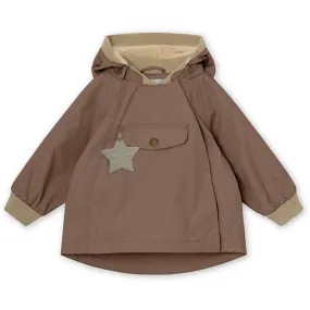 MINI A TURE Wai Spring Jacket w/Fleece Lining Brownie Tailored Silhouette suitable for sunny days
