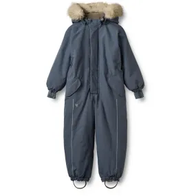 Wheat Greyblue Snowsuit Moe breathable-mesh Figure-Skimming