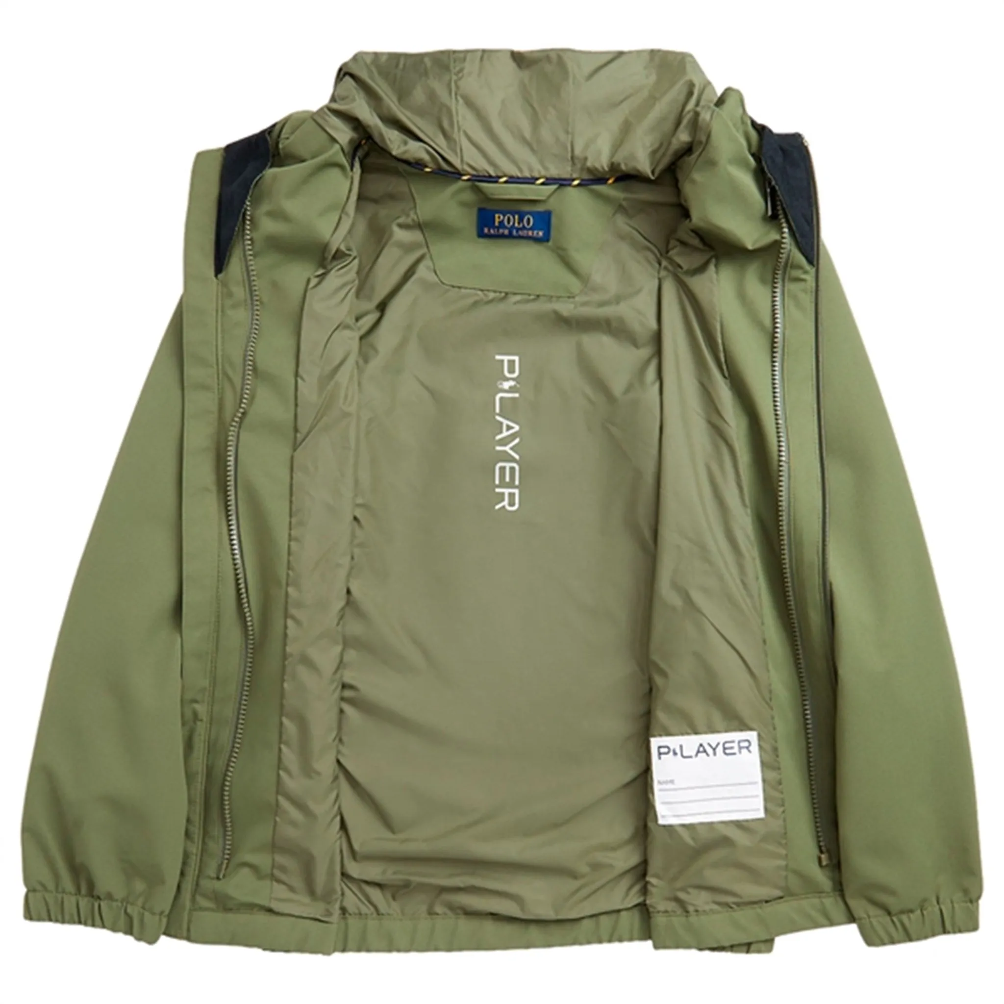 Gore-Tex Polo Ralph Lauren Boy Windbreaker Army Olive