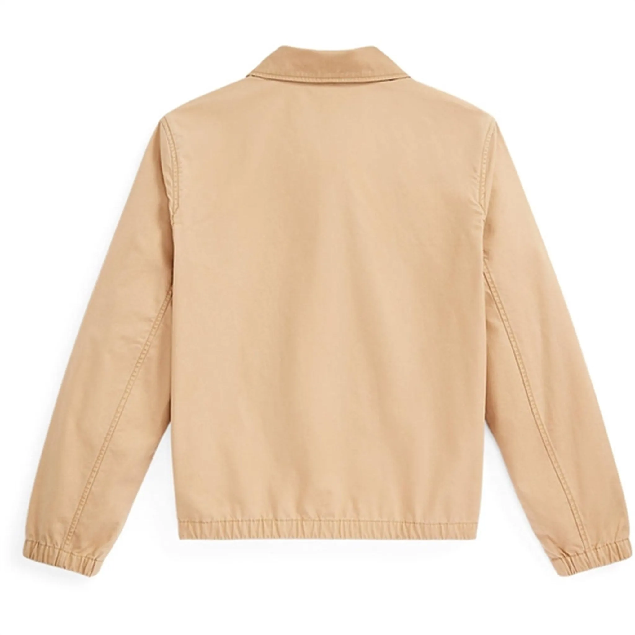 Stretch Fit Jog Polo Ralph Lauren Boy Windbreaker Jacket Cafe Tan