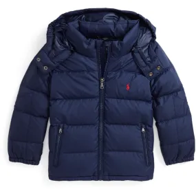 Polo Ralph Lauren Newport Navy El Cap Bomber Jacket Smocked-Detail
