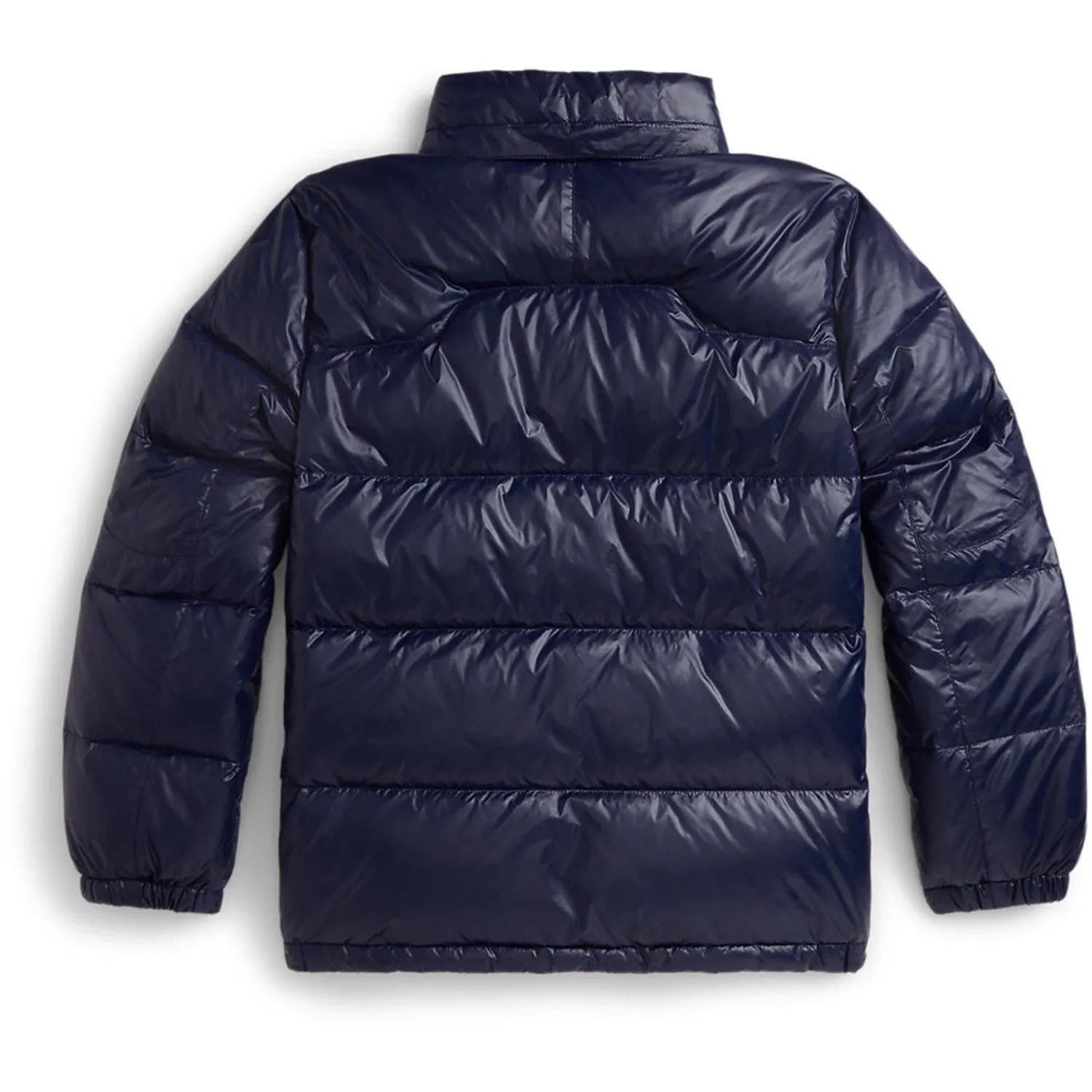Magnetic-Closure Polo Ralph Lauren Refined Navy Boy Bomber Jacket