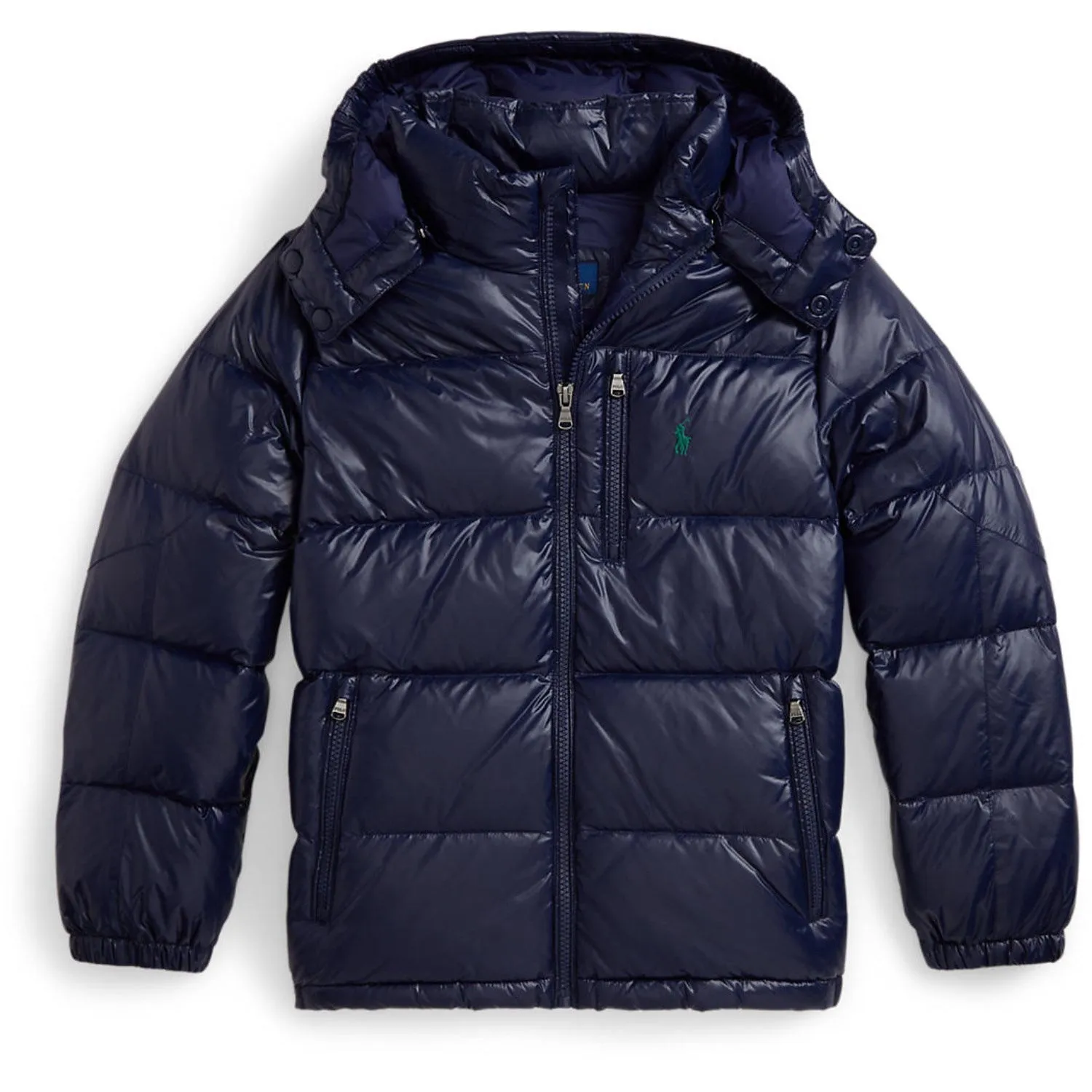 Subtle-Print Polo Ralph Lauren Refined Navy Boy Bomber Jacket