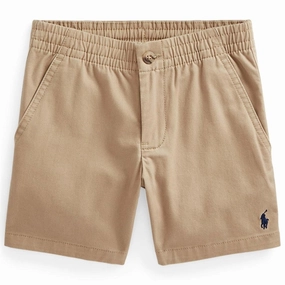hiking clothes Outdoor Layer Polo Ralph Lauren Boy Prepster Shorts Khaki