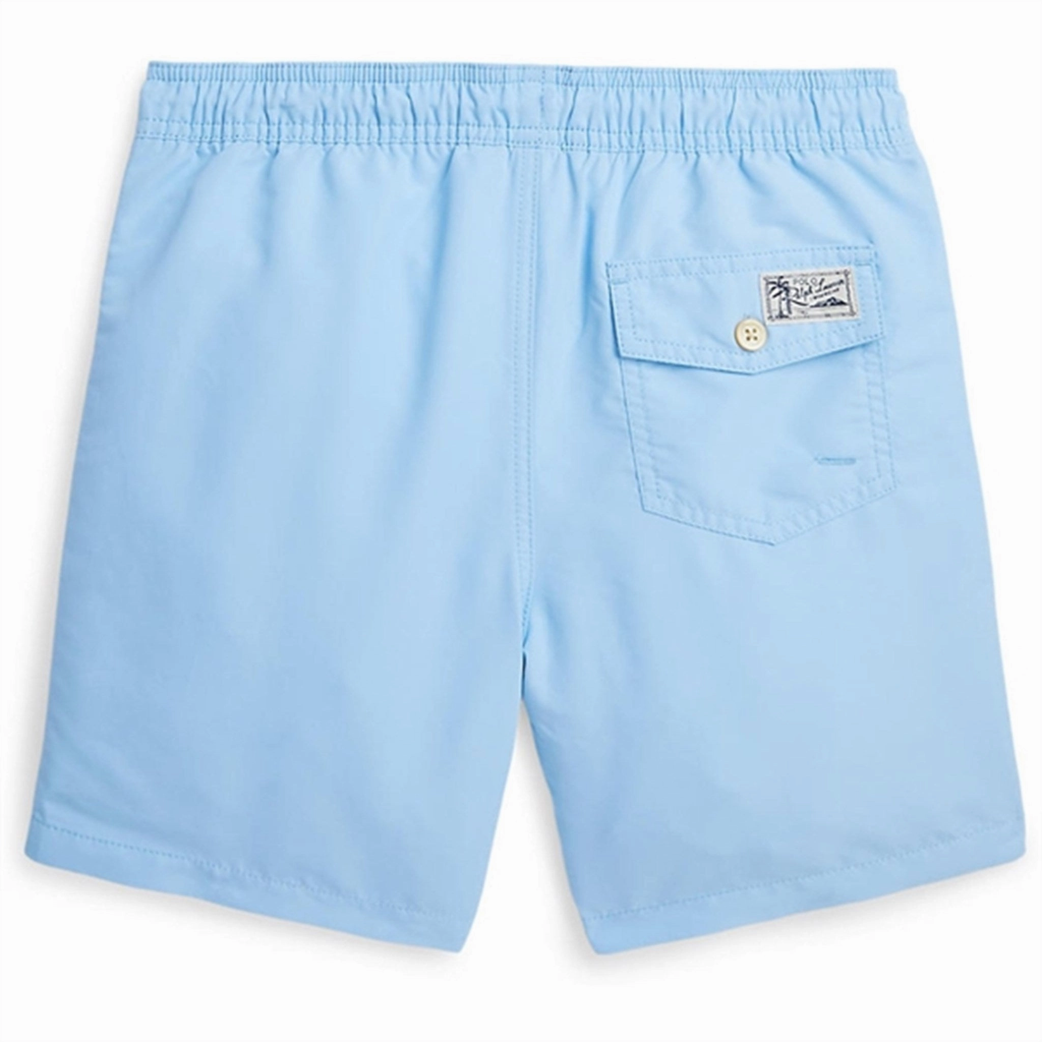 Polo Ralph Lauren Boy Swim Trunks Blue Hyacinth Racerback Support Sun Protection