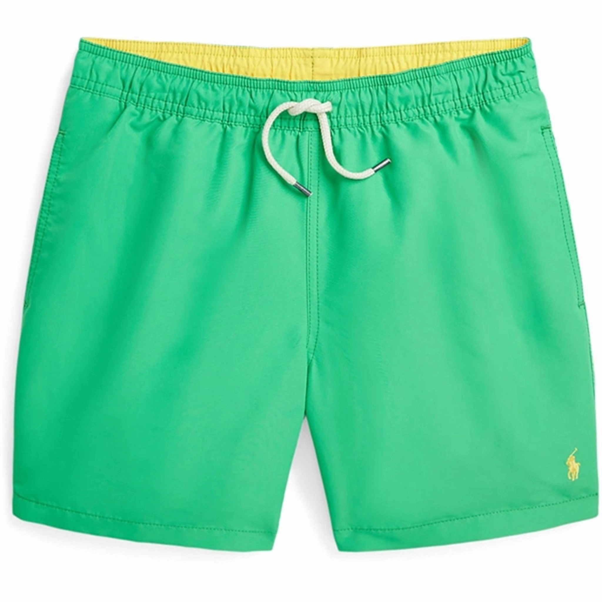 Sustainable Dye Process Coastal Vacation Polo Ralph Lauren Boy Swim Trunks Classic Kelly