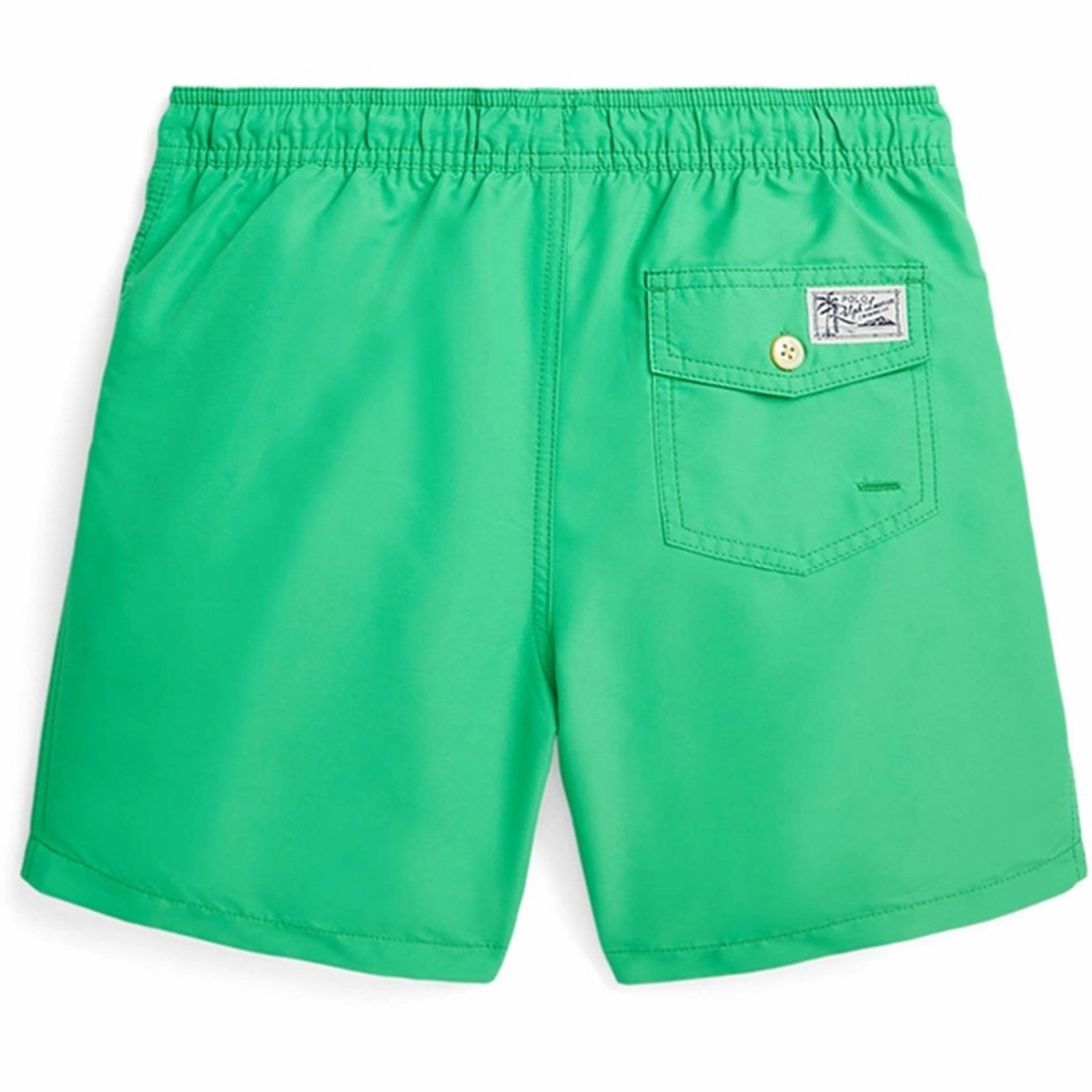 Polo Ralph Lauren Boy Swim Trunks Classic Kelly Stretchable Material Tummy Control