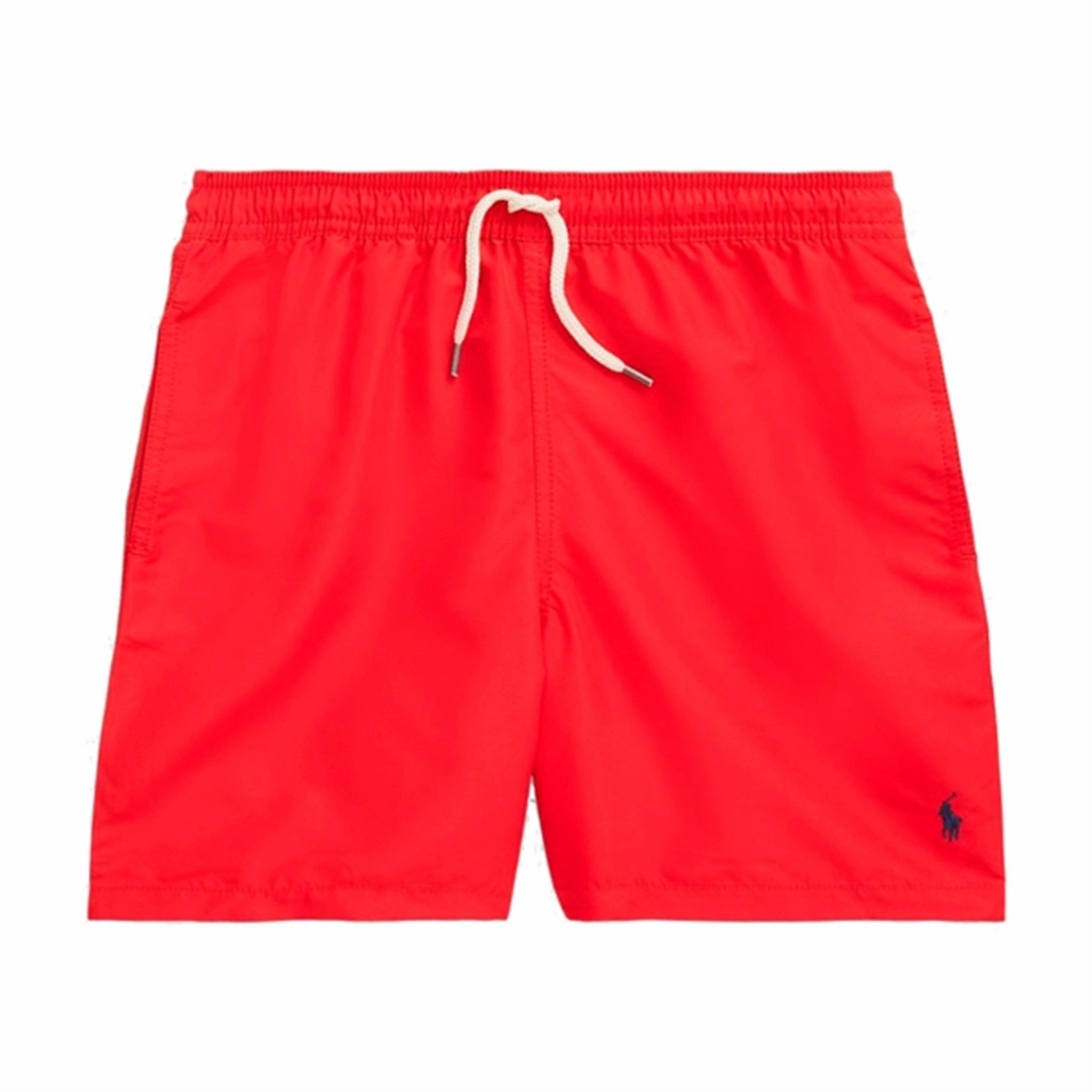 Wrinkle Free Fabric Cross Back Support Polo Ralph Lauren Traveler Swimming Trunks Red