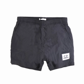 C.P. Company Black Swim Trunks Fresh Vibes Festival Ready