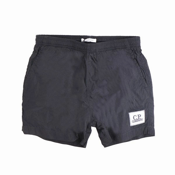 Nautical Inspiration C.P. Company Black Swim Trunks